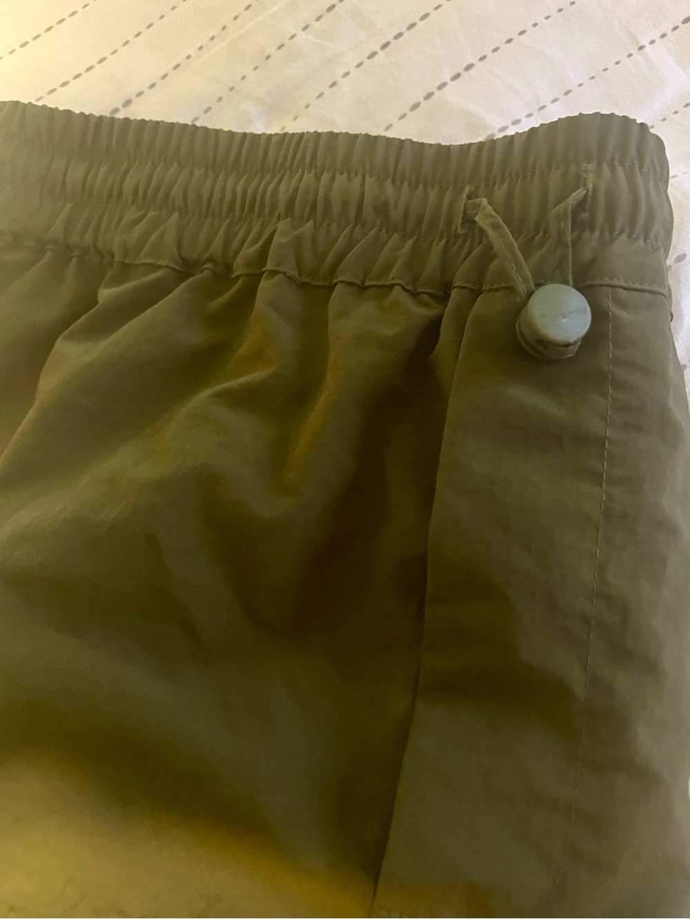 ALL IN FAVOR Olive Green cargo style Skort (M) like new - Picture 7 of 8